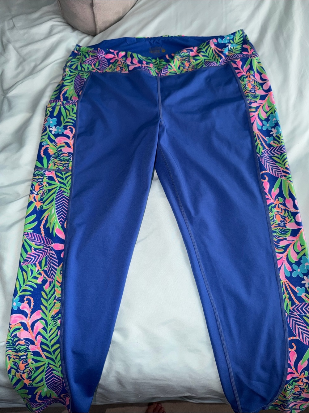 Lilly Pulitzer Weekender Mid Rise Midi Borealis Blue How You Like Me Prowl